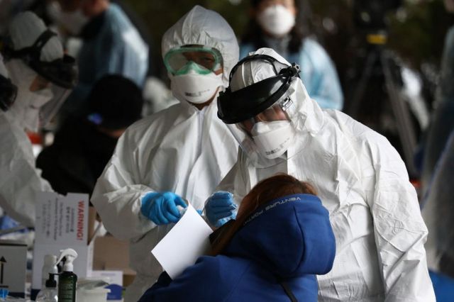 Tercera ola de la pandemia se intensifica en Corea del Sur