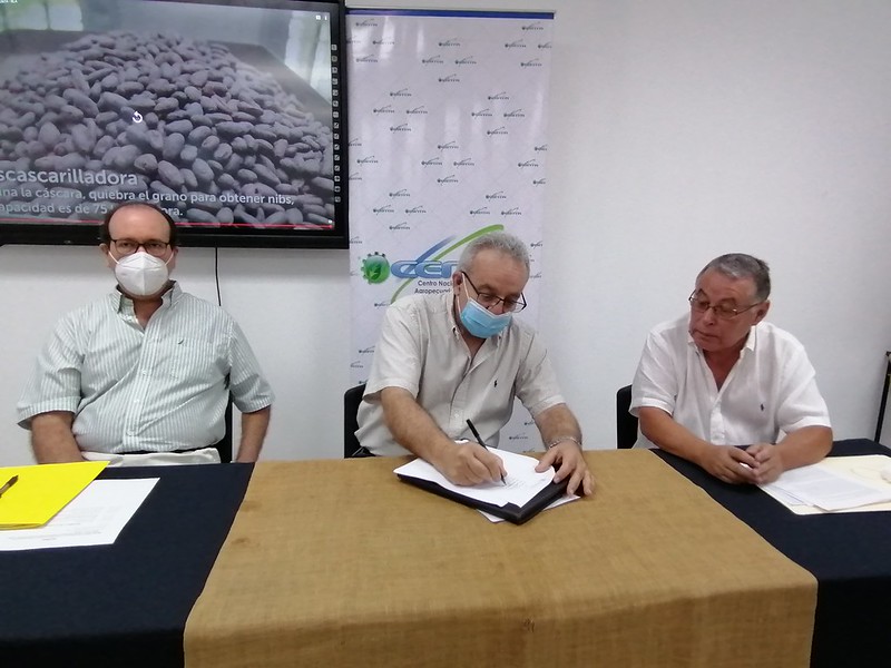 CENTA y LWR firman memorando para beneficiar al sector cacaotero
