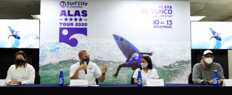 El Salvador será sede del torneo Surf City ALAS 4 Estrellas Tour 2020