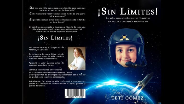 “Sin límites” es el libro de la salvadoreña ingeniera aeroespacial