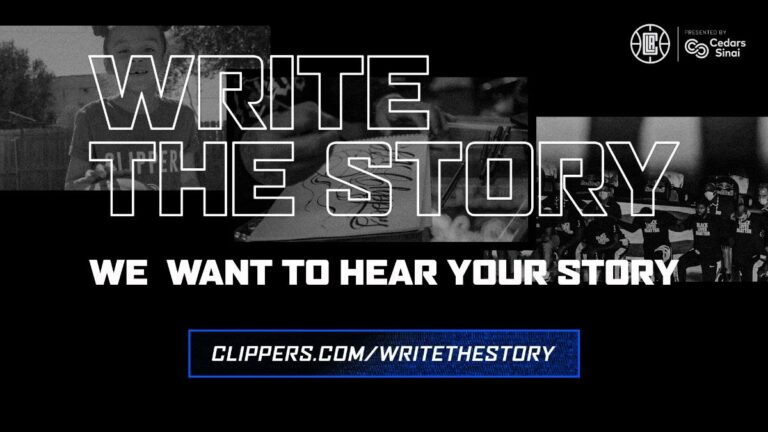 LA Clippers y Cedars-Sinai presentan  a “Write the Story”