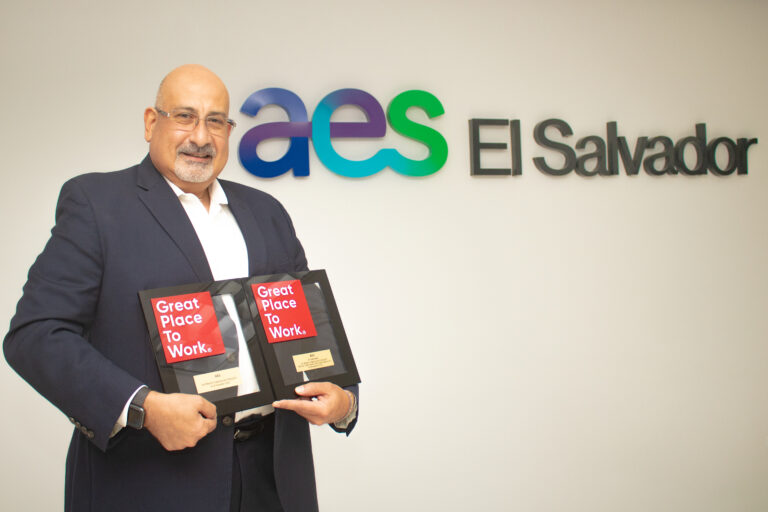 AES El Salvador se agenció el 9no escaño de Great Place to Work