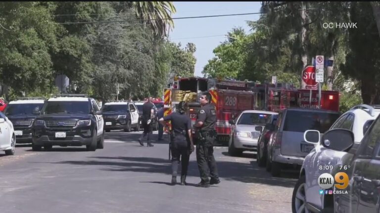 Oficial de LAPD fuera de servicio es golpeado en tiroteo en Sherman Oaks
