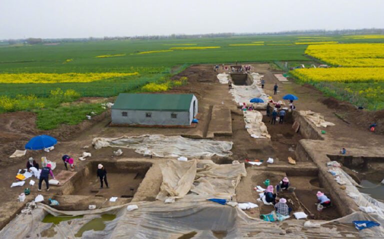 Hallan en China una ciudad fortificada de 5,200 años de antigüedad