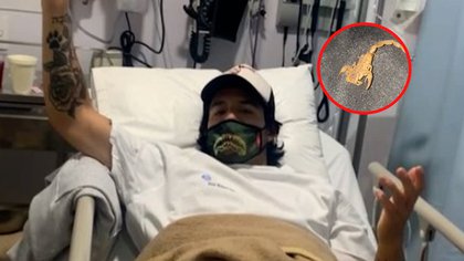 José Ron terminó en el hospital por una picadura de alacrán