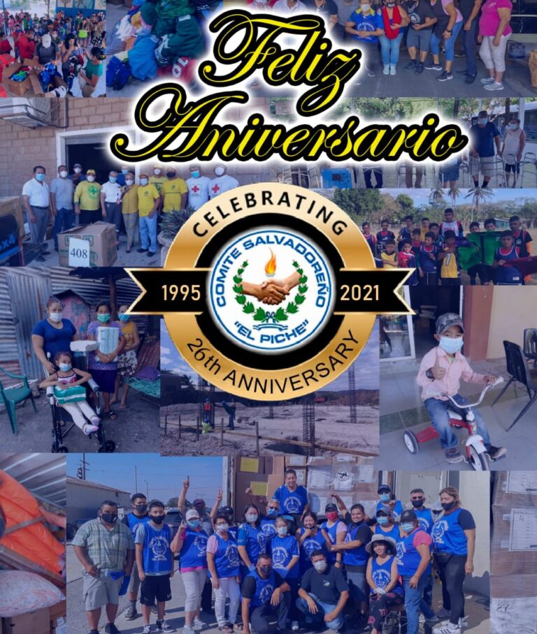 El Comité Salvadoreño El Piche celebra su 26 aniversario