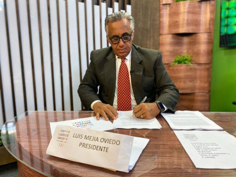 Firman acuerdo que oficializa a San Salvador como sede de los XXIV Juegos Centroamericanos y del Caribe de 2023