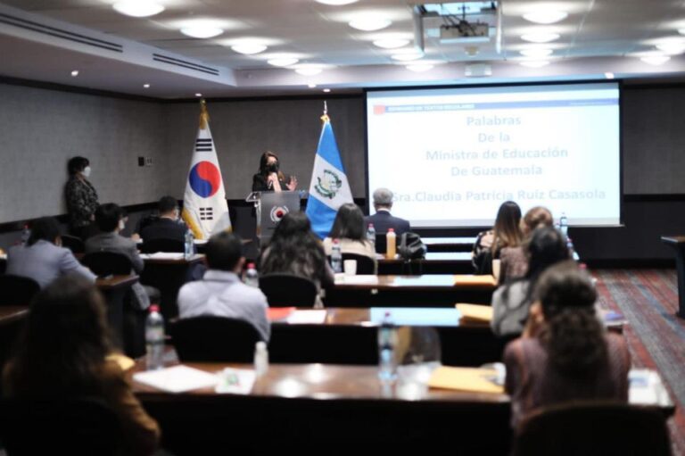 Guatemala recibe apoyo de Corea en formación académica