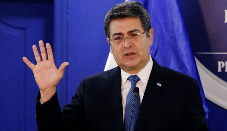 EEUU solicita la extradición del expresidente de Honduras Juan Orlando Hernández