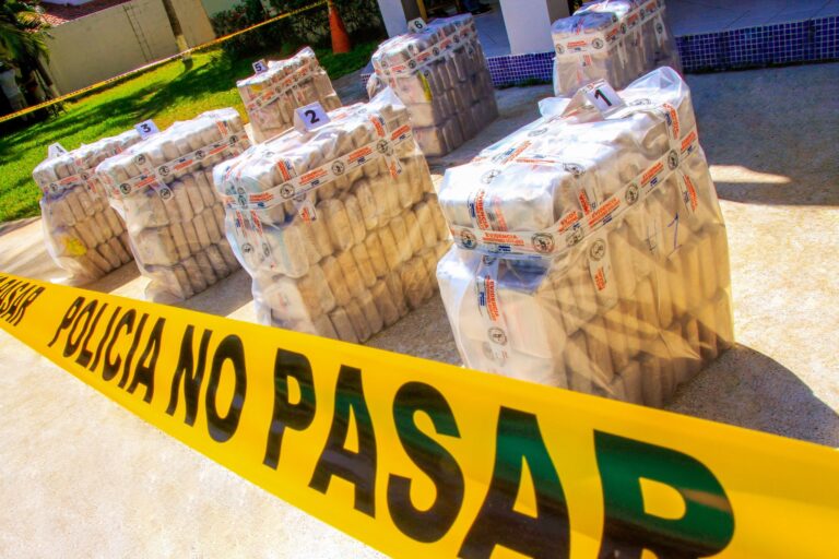 Confiscan carga de cocaína valorada en 7,5 millones de dólares en El Salvador 