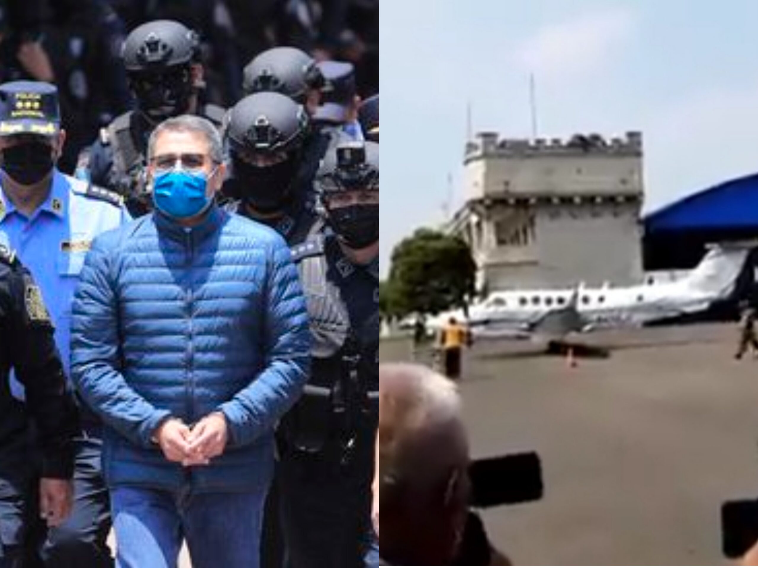 El Expresidente de Honduras Juan Orlando Hernández es extraditado a los Estados Unidos
