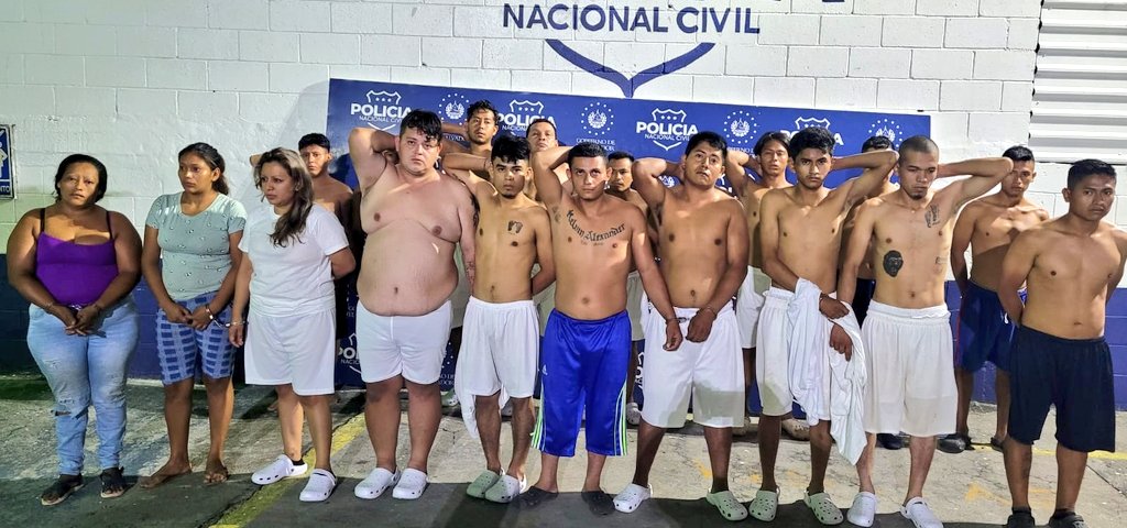 El Salvador suma más de 25 mil detenciones en 41 días de régimen de excepción