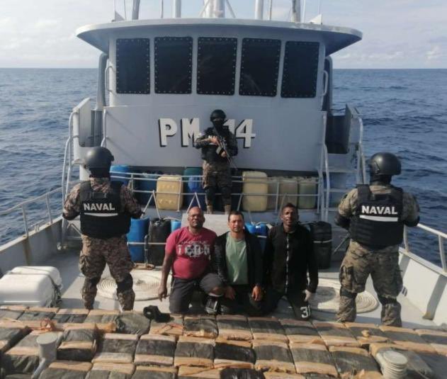 Fuerza Naval incauta 810 kilos de cocaína valorada en más de $20 millones