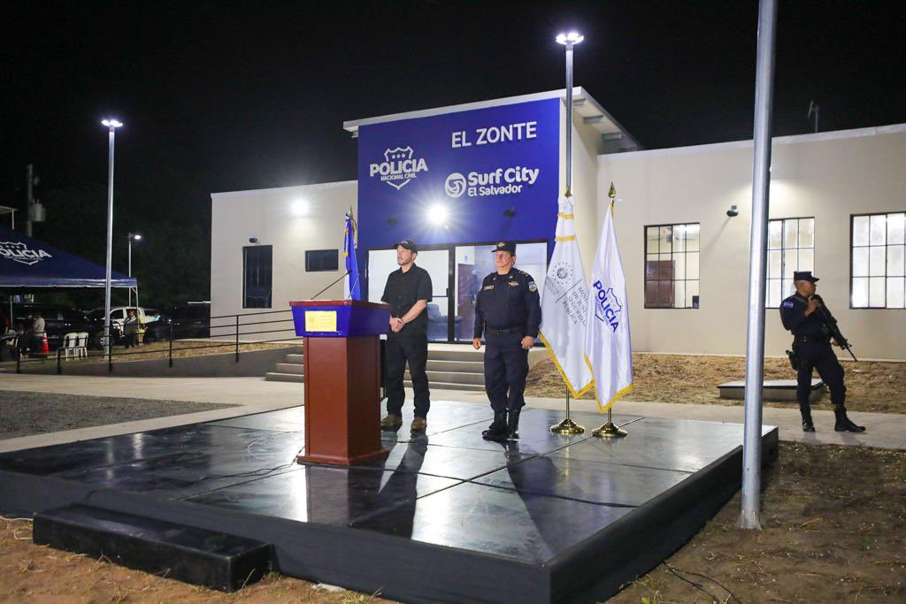 Inauguran la moderna sede policial en el Zonte, La Libertad