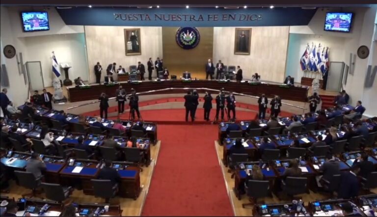 Asamblea Legislativa aprueba 30 días más del Régimen de Excepción en El Salvador