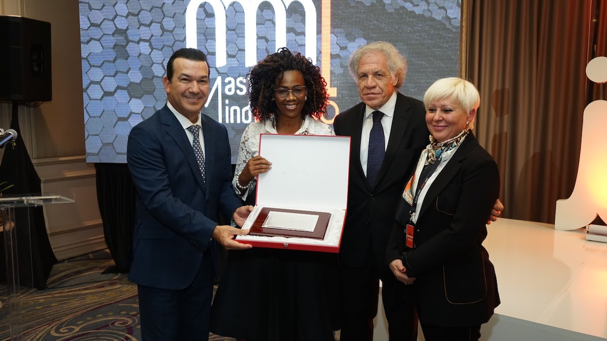 Vicepresidenta de Costa Rica, Epsy Campbell Barr, recibió en Miami el Premio Executive Mastermind Latino 2022