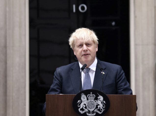 Boris Johnson anuncia su dimisión como el Primer Ministro del Reino Unido
