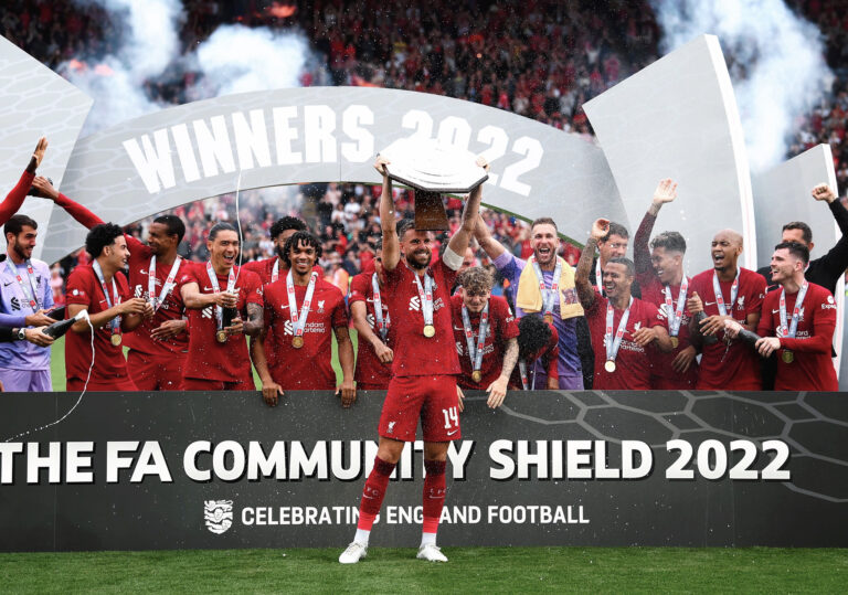 Liverpool campeón de la Community Shield tras vencer al Manchester City