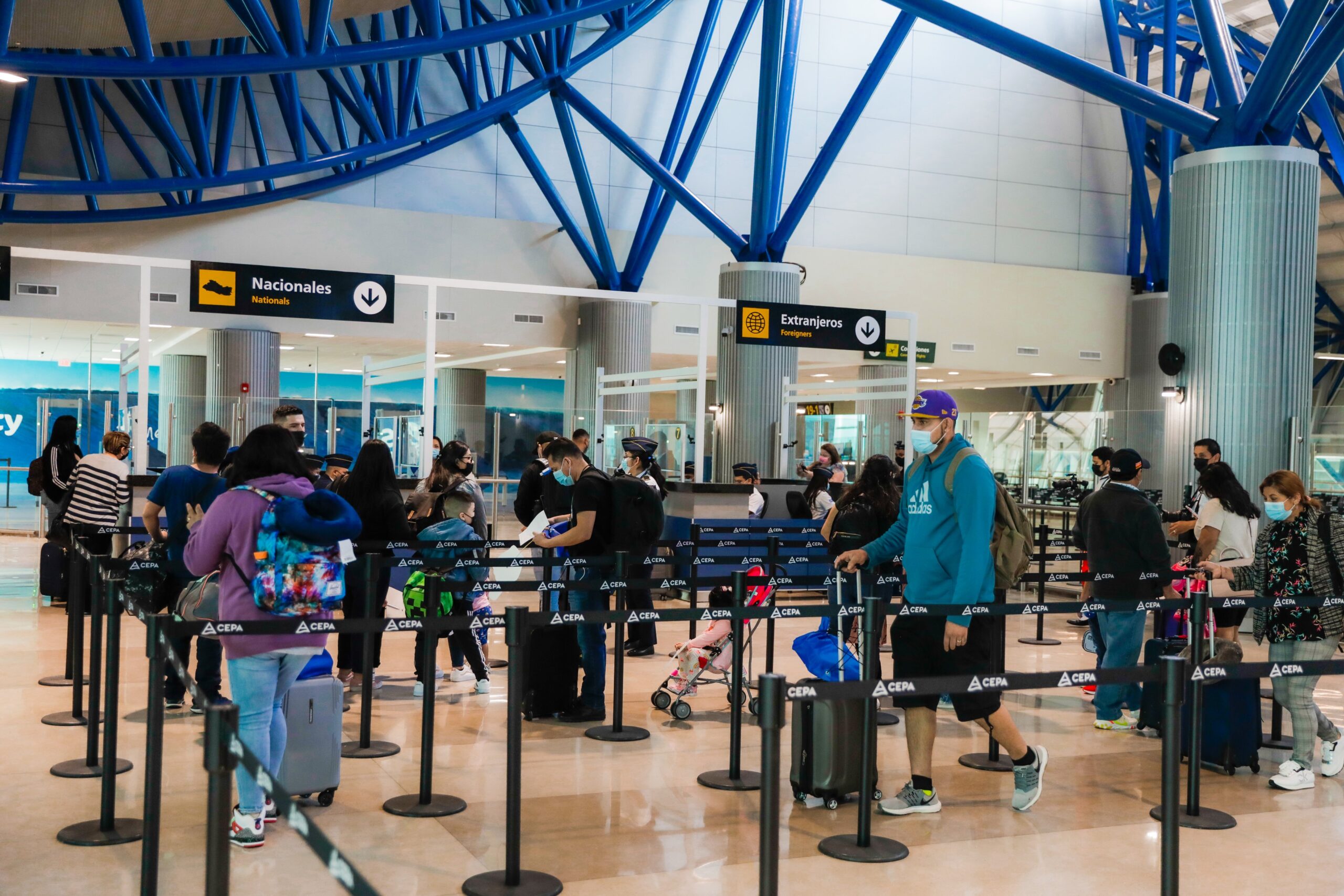 Aeropuerto Internacional San Óscar Arnulfo Romero atendió a más de dos millones de pasajeros de enero a julio 2022