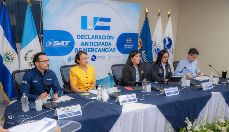 El Salvador y Guatemala implementan Declaración Anticipada de Mercancías para reducir tiempos y costos a los exportadores