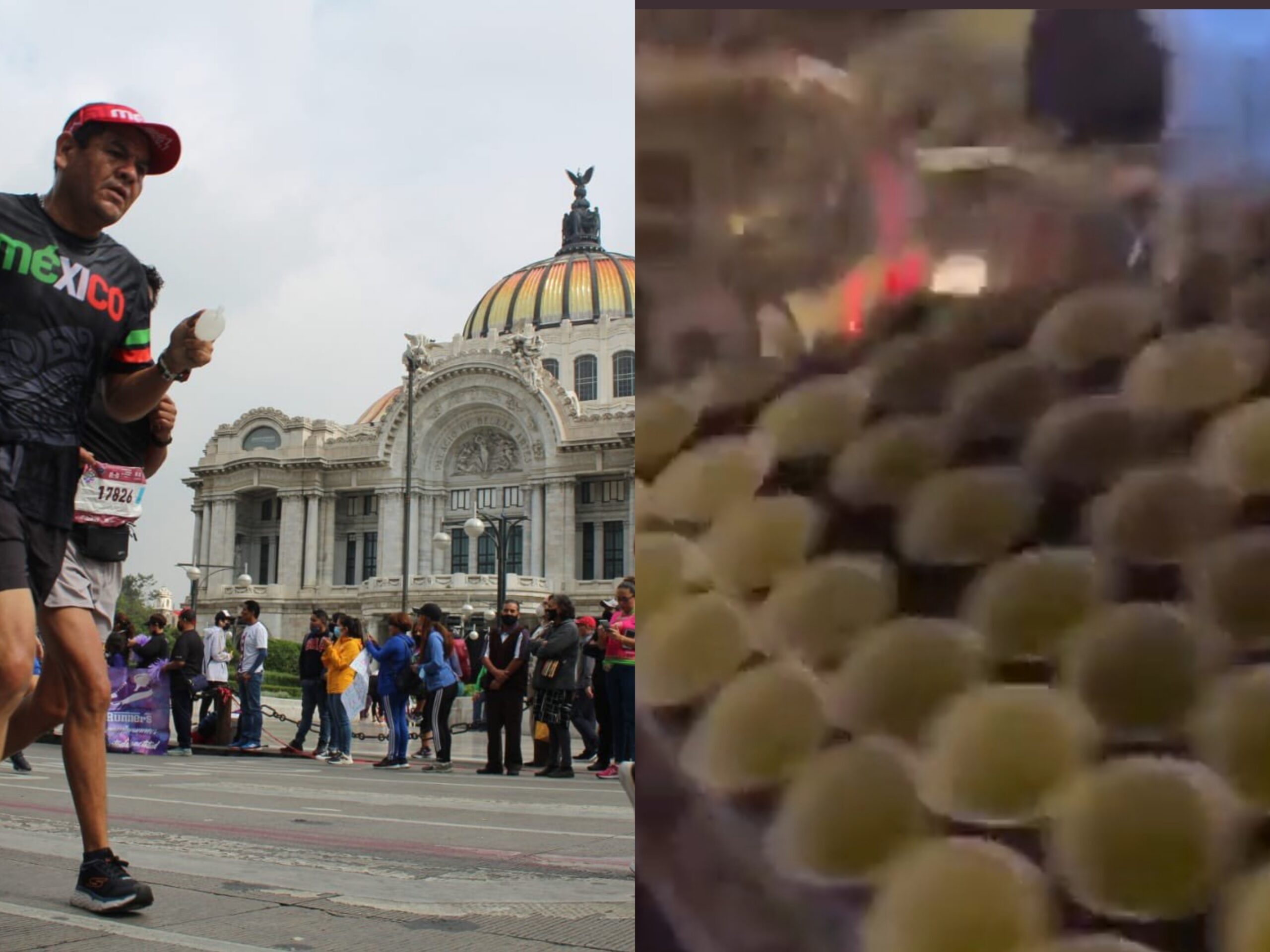 Piden investigar a un hombre que puso alcohol en las bebidas de los corredores del maratón de Ciudad de México