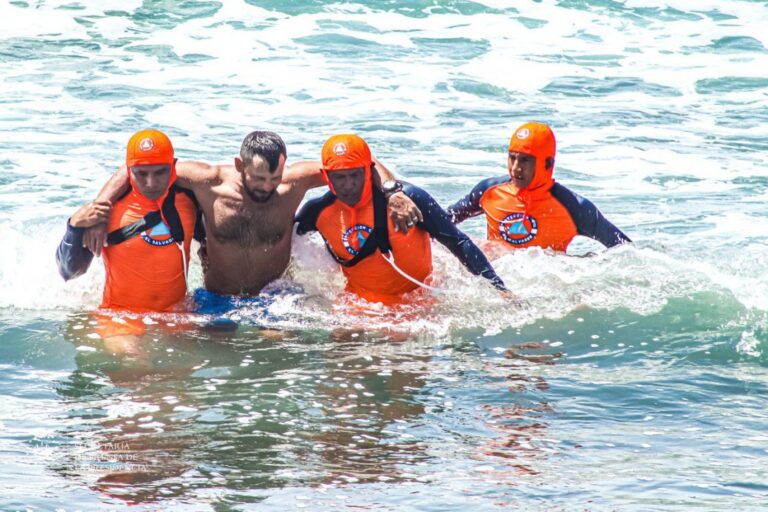 La Unidad de Guardavidas contabiliza 67 rescates en diferentes playas y parques acuáticos del país