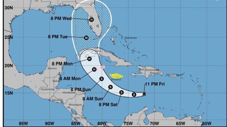 Tormenta Tropical Ian podría tener influencia indirecta en el país a partir del domingo