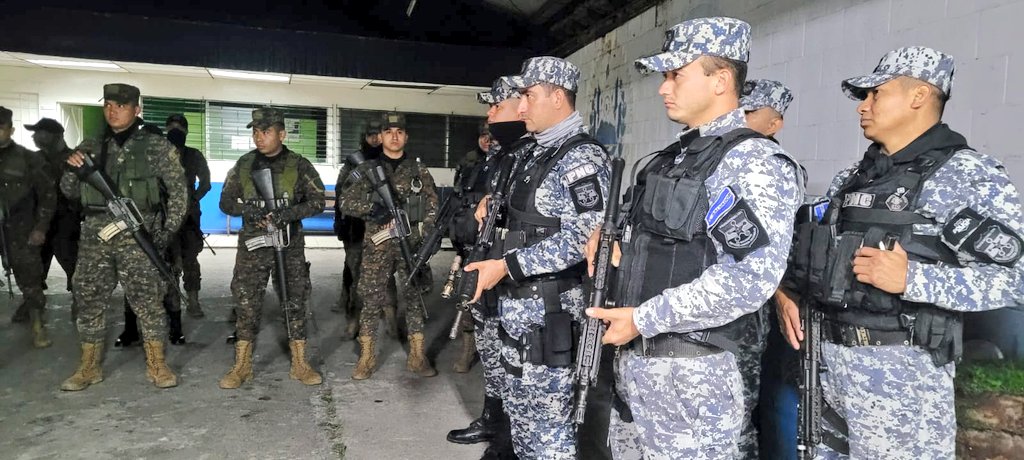 PNC y Fuerza Armada ralizan operativos en diferentes puntos de La Libertad