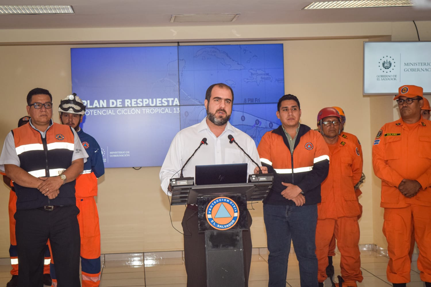 Protección Civil lanza plan de respuesta por la posible afectación del ciclón tropical 13