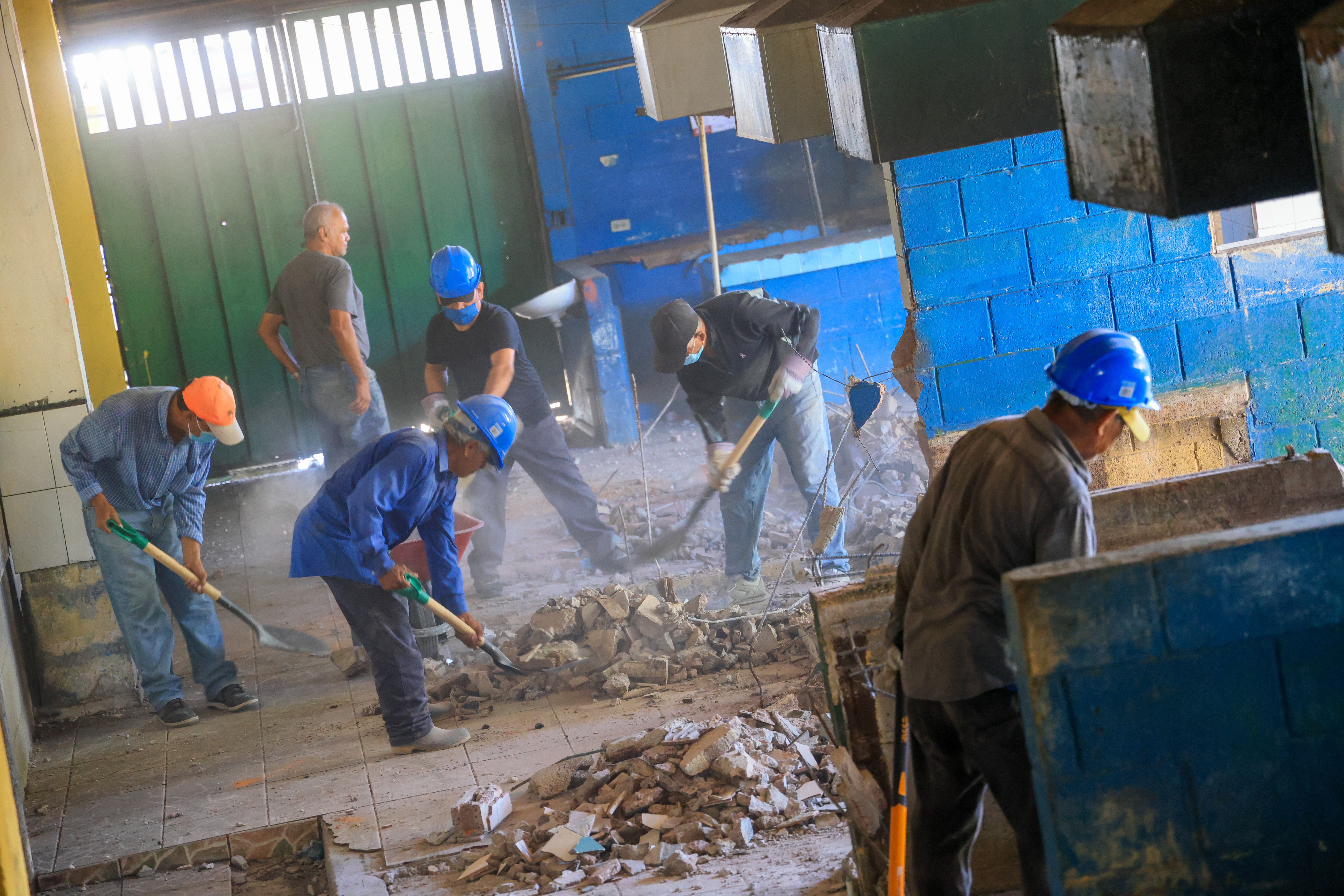 DOM inicia las labores previas a la construcción del mercado San Miguelito
